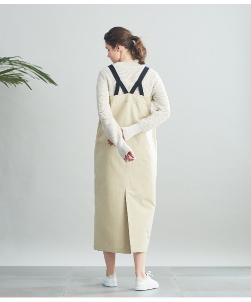 SIPULI（シプリ）の「ギマコットン 杢糸ショートプルオーバー（ニット/セーター・レディース・ネイビー/オレンジ/ベージュ・2/3）」の7枚目の写真