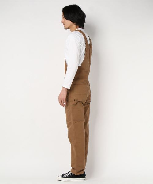 Carhartt WIP(カーハートダブリューアイピー)の「BIB OVERALL(サロペット/オーバーオール・メンズ・ブラウン/キナリ/ブラック・30inch/28inch/32inch/34inch)」の4枚目の写真