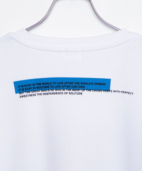 WEGO（ウィゴー）の「WEGO/ロゴドロストビッグシルエットTシャツ（Tシャツ/カットソー・メンズ・ホワイト/ブラック・LARGE/MEDIUM）」の13枚目の写真