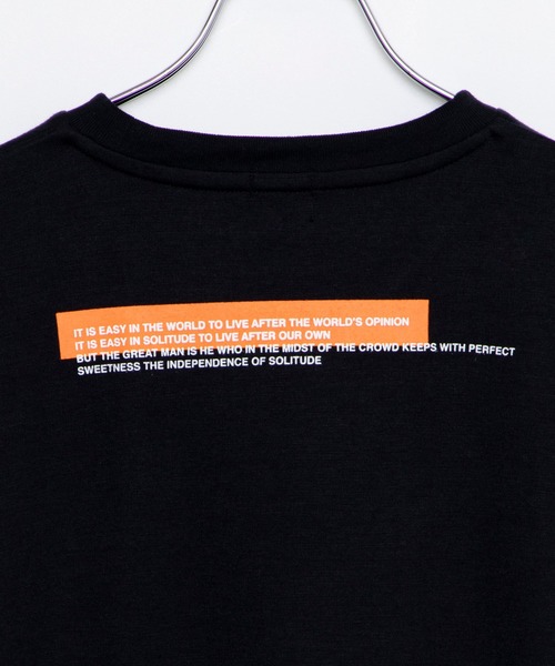 WEGO（ウィゴー）の「WEGO/ロゴドロストビッグシルエットTシャツ（Tシャツ/カットソー・メンズ・ホワイト/ブラック・LARGE/MEDIUM）」の14枚目の写真