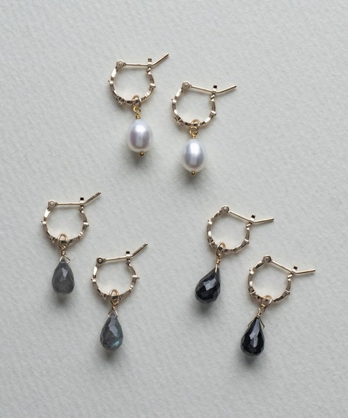 agete(アガット)の「【WEB限定】K10ピアス&ピアスチャームセット(ピアス(両耳用)・レディース・ゴールド系その他・FREE)」の3枚目の写真