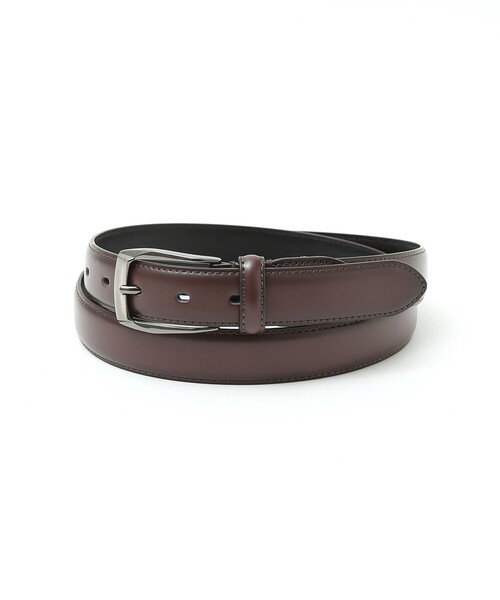 ABAHOUSE GRAY（アバハウスグレイ）の「【定番】グラデーションレザーベルト（ベルト・メンズ・ブラック/ネイビー/ブラウン・フリー）」の2枚目の写真
