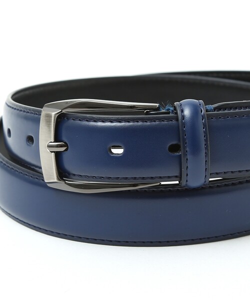 ABAHOUSE GRAY（アバハウスグレイ）の「【定番】グラデーションレザーベルト（ベルト・メンズ・ブラック/ネイビー/ブラウン・フリー）」の15枚目の写真