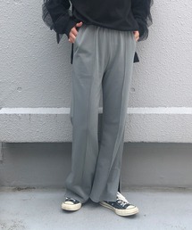 【WEB限定】ミニ裏毛フレアパンツ