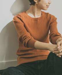レディースのニット セーター オレンジ 橙色系 ファッション通販 Zozotown