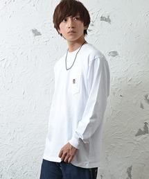 【BEN DAVIS】長袖ワンポイントロンT