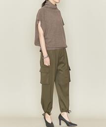由希　ASTRAET  アストラット　裾ドロー カーゴパンツ  ホワイト0 ASTRAET（アストラット）｜カーゴパンツ一覧 - WEAR