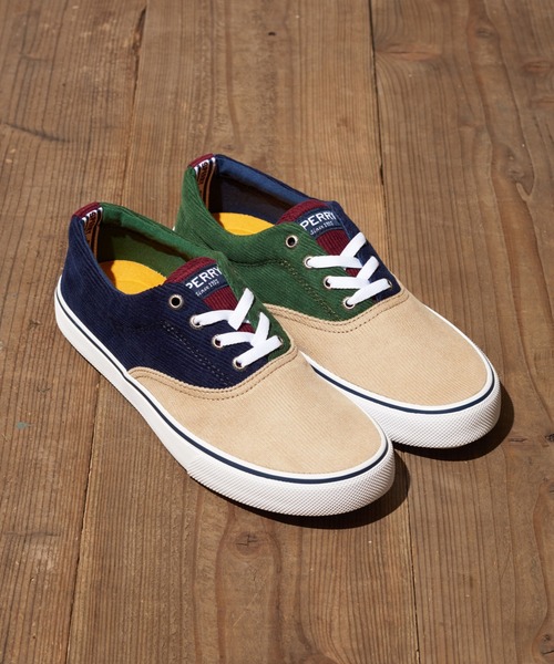 Sperry (スペリー)の「SPERRY STRIPER II CVO CORDUROY STS22627 (スペリー )(スニーカー・メンズ・グリーン系その他/ブルー系その他・26.5/27.5/25.5/26/27/28/25)」の2枚目の写真