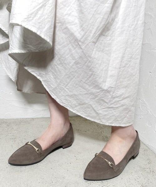 ESPERANZA(エスペランサ)の「◆フラットビットローファー(パンプス・レディース・こしょう色系1/ブラック系/ネイビー系6/ブラック・23.5cm/22.5cm/24.0cm/24.5cm/23.0cm/22.0cm/25.0cm)」の4枚目の写真