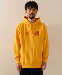 RICE NINE TEN フーディ パーカー 蛍光オレンジ ライスナインテン HAND KNITTED SK8 ZIP HOODIE | RICE NINE TEN(ライス ナイン
