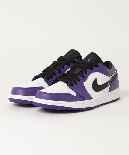 Jordan Brand シューズ ジョーダン ブランド Air Jordan M 1 Low Low エアジョーダン１ｌｏｗ M 500ctpurp Blk スニーカー Jordan Brand ジョーダンブランド のファッション