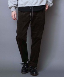 【DICKIES/ディッキーズ】アンカットコールストレッチイージー 0410-7710 ビッグシルエット ジョガーパンツ テーパードシルエット ウエストゴム仕様 タック入り