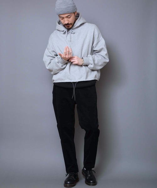 Dickies(ディッキーズ)の「【DICKIES/ディッキーズ】アンカットコールストレッチイージー 0410-7710 ビッグシルエット ジョガーパンツ テーパードシルエット ウエストゴム仕様 タック入り(その他パンツ・メンズ・ブラック/ブラウン/カーキ・MEDIUM/LARGE/X-LARGE)」の5枚目の写真