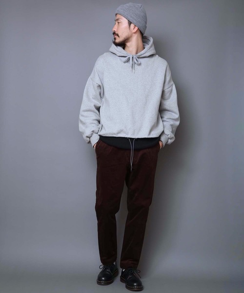 Dickies(ディッキーズ)の「【DICKIES/ディッキーズ】アンカットコールストレッチイージー 0410-7710 ビッグシルエット ジョガーパンツ テーパードシルエット ウエストゴム仕様 タック入り(その他パンツ・メンズ・ブラック/ブラウン/カーキ・MEDIUM/LARGE/X-LARGE)」の4枚目の写真