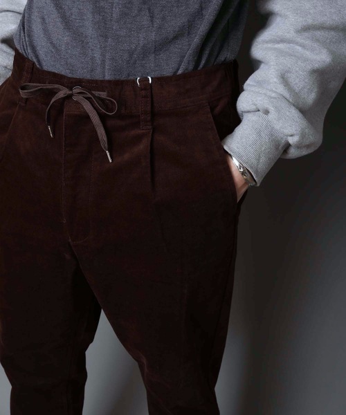 Dickies(ディッキーズ)の「【DICKIES/ディッキーズ】アンカットコールストレッチイージー 0410-7710 ビッグシルエット ジョガーパンツ テーパードシルエット ウエストゴム仕様 タック入り(その他パンツ・メンズ・ブラック/ブラウン/カーキ・MEDIUM/LARGE/X-LARGE)」の17枚目の写真
