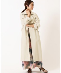 IENA | アセテートコットン オーバーチェスターコート◆(その他アウター)