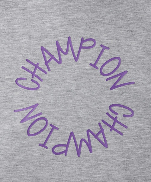 Champion（チャンピオン）の「【Champion】クレイジー切り替えパーカー（パーカー・キッズ・パープル/グリーン・120/140/130/105）」の13枚目の写真