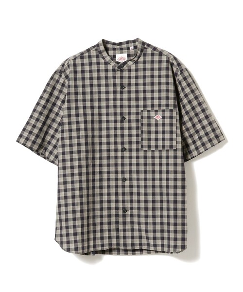 DANTONコットンリネンブロードシャツ サイズ42 DANTON/ダントン コットンリネンブロードシャツ COTTON LINEN