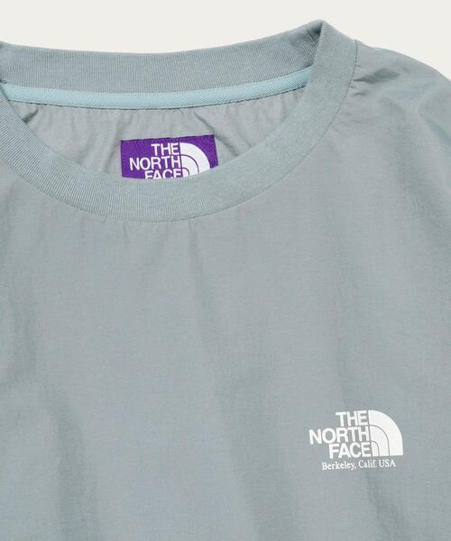BEAUTY&YOUTH UNITED ARROWS(ビューティーアンドユースユナイテッドアローズ)の「【別注】 <THE NORTH FACE PURPLE LABEL> L/S LOGO TEE □□(Tシャツ/カットソー・メンズ・ベージュ/ブラック/ターコイズブルー・LARGE/X-LARGE/MEDIUM)」の4枚目の写真