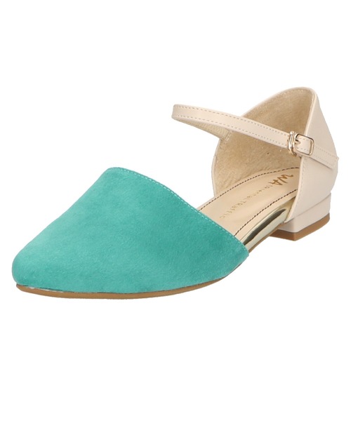 WA ORiental TRaffic（ダブルエーオリエンタルトラフィック）の「セパレートフラットパンプス/12108（パンプス・レディース・グリーン/ブラック/ホワイト・LL/M/L/S/3L/SS）」の18枚目の写真