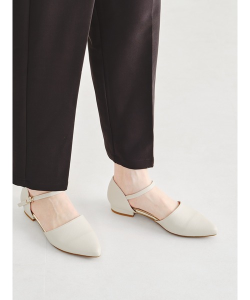 WA ORiental TRaffic（ダブルエーオリエンタルトラフィック）の「セパレートフラットパンプス/12108（パンプス・レディース・グリーン/ブラック/ホワイト・LL/M/L/S/3L/SS）」の9枚目の写真