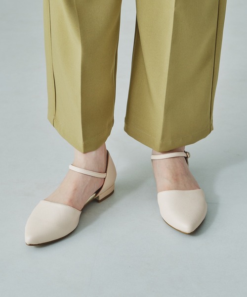 WA ORiental TRaffic（ダブルエーオリエンタルトラフィック）の「セパレートフラットパンプス/12108（パンプス・レディース・グリーン/ブラック/ホワイト・LL/M/L/S/3L/SS）」の5枚目の写真