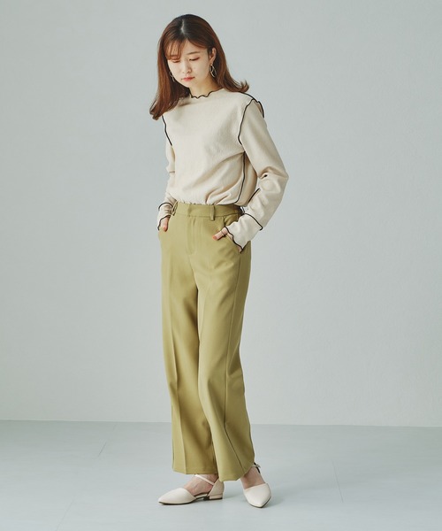 WA ORiental TRaffic（ダブルエーオリエンタルトラフィック）の「セパレートフラットパンプス/12108（パンプス・レディース・グリーン/ブラック/ホワイト・LL/M/L/S/3L/SS）」の6枚目の写真