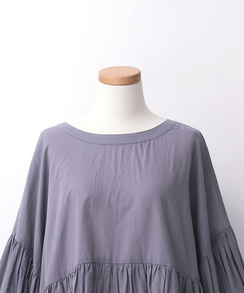 osharewalker（オシャレウォーカー）の「【廃盤】『前後2wayティアードブラウス』（シャツ/ブラウス・レディース・パープル/ブラック/オフホワイト/ピンク・FREE）」の19枚目の写真