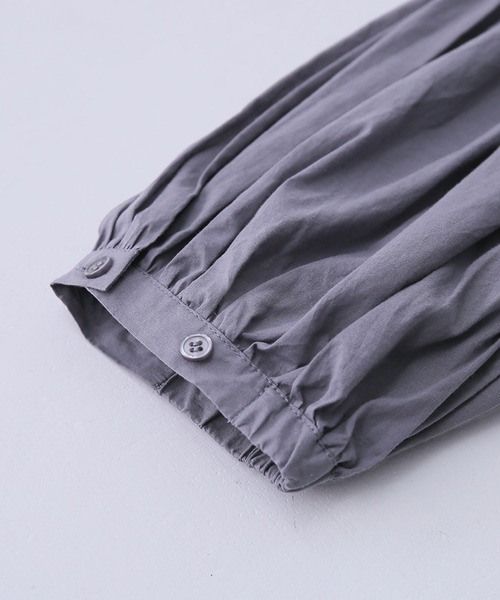 osharewalker（オシャレウォーカー）の「【廃盤】『前後2wayティアードブラウス』（シャツ/ブラウス・レディース・パープル/ブラック/オフホワイト/ピンク・FREE）」の21枚目の写真