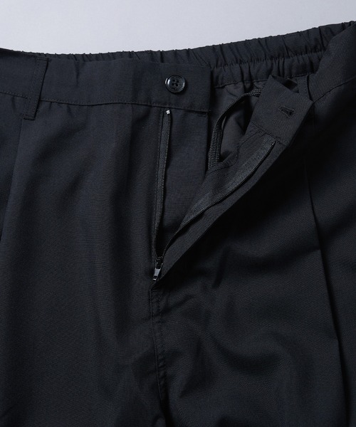 THE HITSS（ヒッツ）の「【THE HITSS】オーバーサイズ TR ダブルジャケット＆ワイドテーパードパンツ［セットアップ商品］（セットアップ・メンズ・ブラック/ベージュ/グレイッシュベージュ/カーキ/サックスブルー/チェック・M/L/XL）」の14枚目の写真