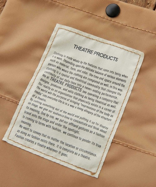 THEATRE PRODUCTS（シアタープロダクツ）の「【WEB限定カラー有り】【THEATRE PRODUCTS×CIAOPANIC TYPY】サコッシュ（ボディバッグ/ウエストポーチ・レディース・グレー/ブラック/ベージュ/パープル・ONE SIZE）」の14枚目の写真