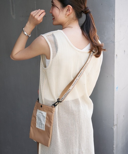 THEATRE PRODUCTS（シアタープロダクツ）の「【WEB限定カラー有り】【THEATRE PRODUCTS×CIAOPANIC TYPY】サコッシュ（ボディバッグ/ウエストポーチ・レディース・グレー/ブラック/ベージュ/パープル・ONE SIZE）」の21枚目の写真