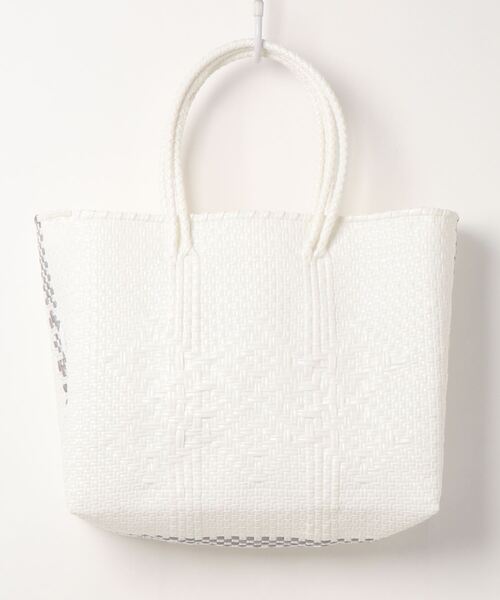 PUAL CE CIN（ピュアルセシン）の「メルカドバッグ（トートバッグ・レディース・ブラック/ホワイト・FREE）」の3枚目の写真