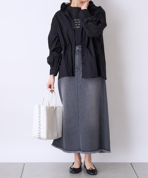 PUAL CE CIN（ピュアルセシン）の「メルカドバッグ（トートバッグ・レディース・ブラック/ホワイト・FREE）」の14枚目の写真