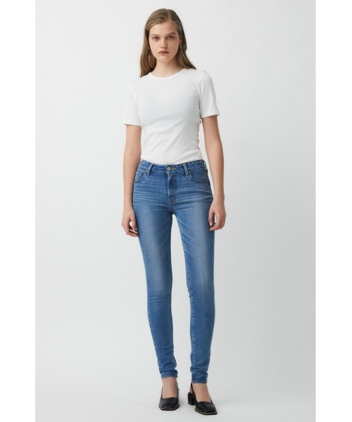 MOUSSY（マウジー）の「Rebirth L/B embroidery SKINNY（デニム
