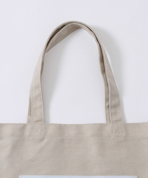 coen by Mr.SZK(コーエンバイミスタースズキ)の「- cafe holic - カフェプリントトートバッグ【coen × Mr.SZK】-(トートバッグ・メンズ・ライトグレー/ホワイト/ブラウン・FREE)」の4枚目の写真