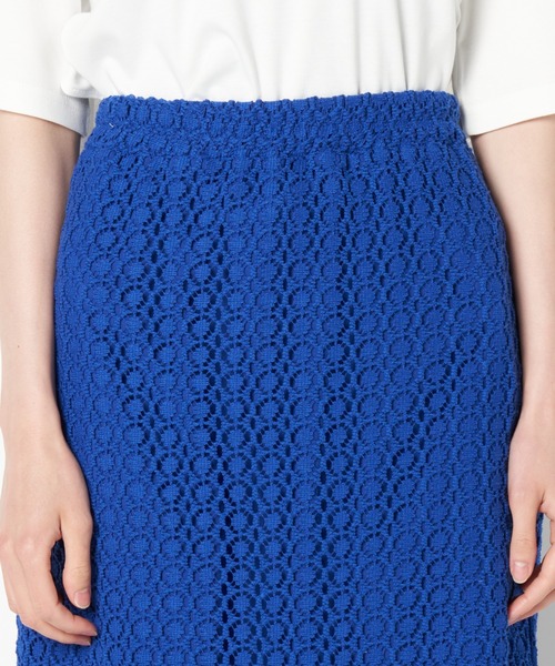 neigh(ネイ)の「neigh/N211-758 レースSK(スカート・レディース・ライトブルー/ブルー・FREE)」の3枚目の写真