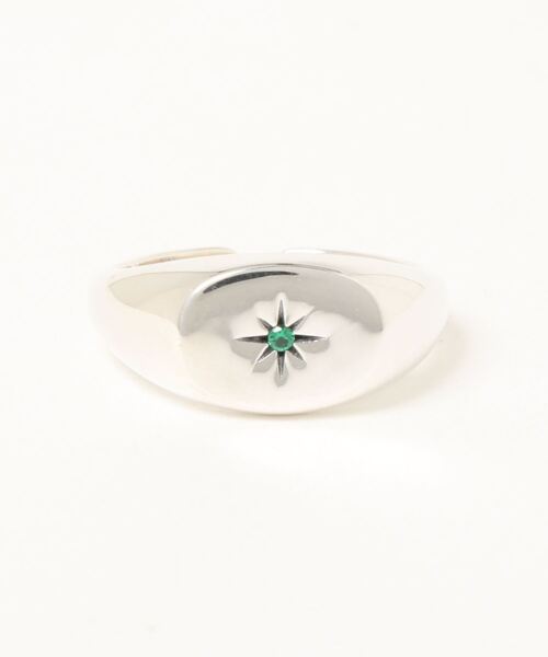 blatto（ブラット）の「【blatto 925silver】925シルバー　ジュエリー　シグネチャーデザインリング　フリーサイズ（リング・メンズ・ブラック/ピンク/ブルー/グリーン/クリア・FREE）」の10枚目の写真