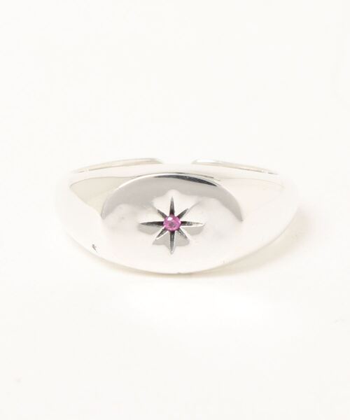 blatto（ブラット）の「【blatto 925silver】925シルバー　ジュエリー　シグネチャーデザインリング　フリーサイズ（リング・メンズ・ブラック/ピンク/ブルー/グリーン/クリア・FREE）」の9枚目の写真