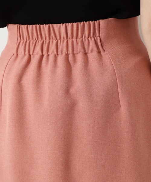 N.（N. Natural Beauty Basic）（エヌエヌナチュラルビューティーベーシック）の「ゴールドボタンラップスカート（スカート・レディース・ベージュ/ネイビー/ピンク・MEDIUM）」の7枚目の写真