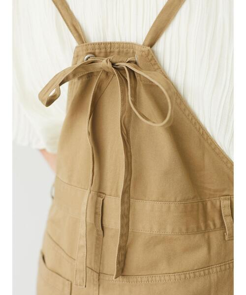 Sugar spoon(シュガースプーン)の「・SUGAR SPOON ツイルサロペットスカート*(サロペット/オーバーオール・レディース・ベージュ/グレー/ブルー/グリーン系その他3・FREE)」の16枚目の写真