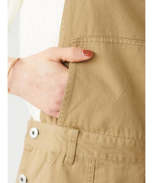 Sugar spoon(シュガースプーン)の「・SUGAR SPOON ツイルサロペットスカート*(サロペット/オーバーオール・レディース・ベージュ/グレー/ブルー/グリーン系その他3・FREE)」の18枚目の写真