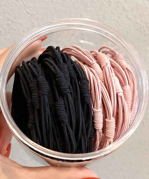 juweel（ユウェル）の「4重ヘアゴム20本セット（ヘアゴム・レディース・G/H/E/D/C/B/A/F/I/K/J/L・FREE）」の4枚目の写真