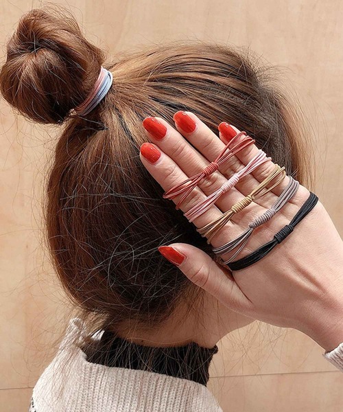 juweel（ユウェル）の「4重ヘアゴム20本セット（ヘアゴム・レディース・G/H/E/D/C/B/A/F/I/K/J/L・FREE）」の21枚目の写真