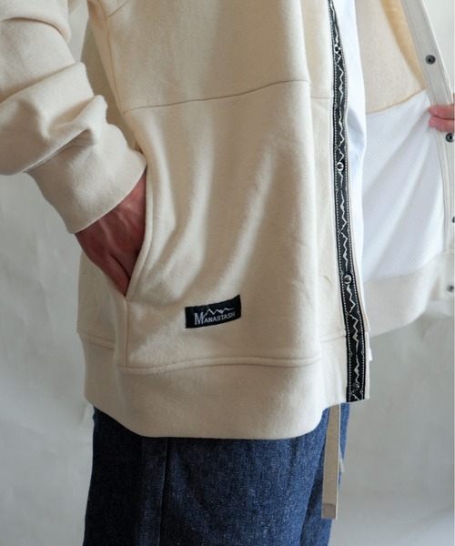 MANASTASH（マナスタッシュ）の「MANASTASH/マナスタッシュ　CASCADE JACKET カスケードジャケット　7113106（カーディガン/ボレロ・メンズ・ナチュラル/その他・MEDIUM/LARGE/X-LARGE）」の8枚目の写真
