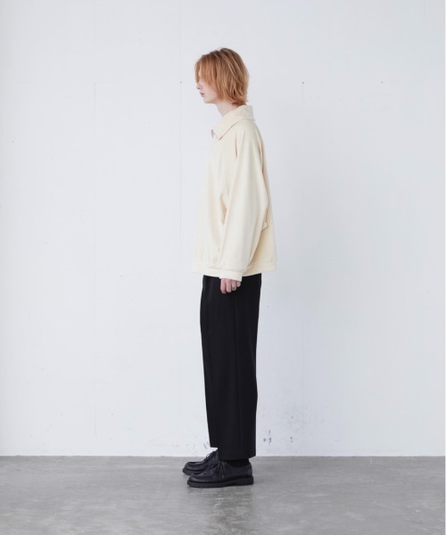 ln fortis（ロンフォルティス）の「ln fortis - ベロアタートルネックスウェット（スウェット・メンズ・ブラック/アイボリー・SMALL/MEDIUM）」の19枚目の写真