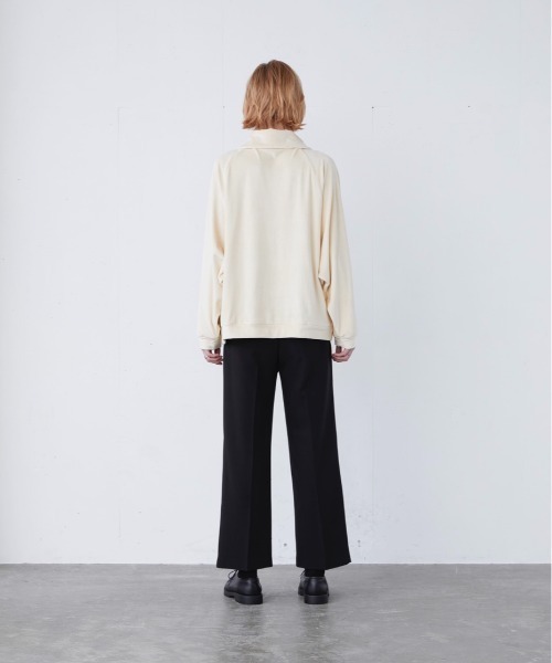 ln fortis（ロンフォルティス）の「ln fortis - ベロアタートルネックスウェット（スウェット・メンズ・ブラック/アイボリー・SMALL/MEDIUM）」の20枚目の写真