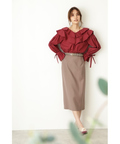 JILL STUART（ジルスチュアート）の「◆ヴァレリーベルト（ベルト・レディース・ベージュ/ピンク・ﾌﾘ-）」の3枚目の写真