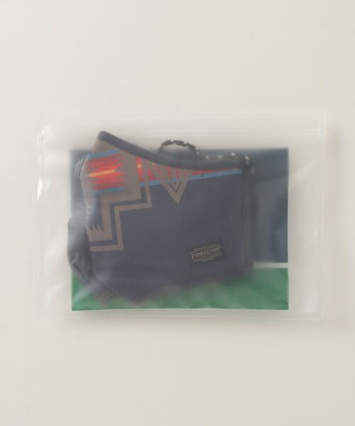 MANASTASH(マナスタッシュ)の「MANASTASH×PENDLETON/マナスタッシュ×ペンドルトン 2P MASK(EX COLOR) HOLDER & CASE マスク(マスク・メンズ・ブラック・FREE)」の1枚目の写真