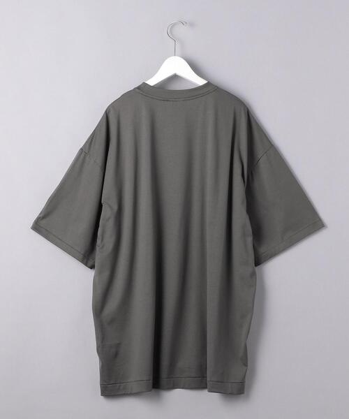 ATON（エイトン）の「＜ATON（エイトン）＞ スヴィン オーバーサイズ Tシャツ（Tシャツ/カットソー・メンズ・ホワイト/ダークグリーン/ダークグレー・4/6）」の17枚目の写真